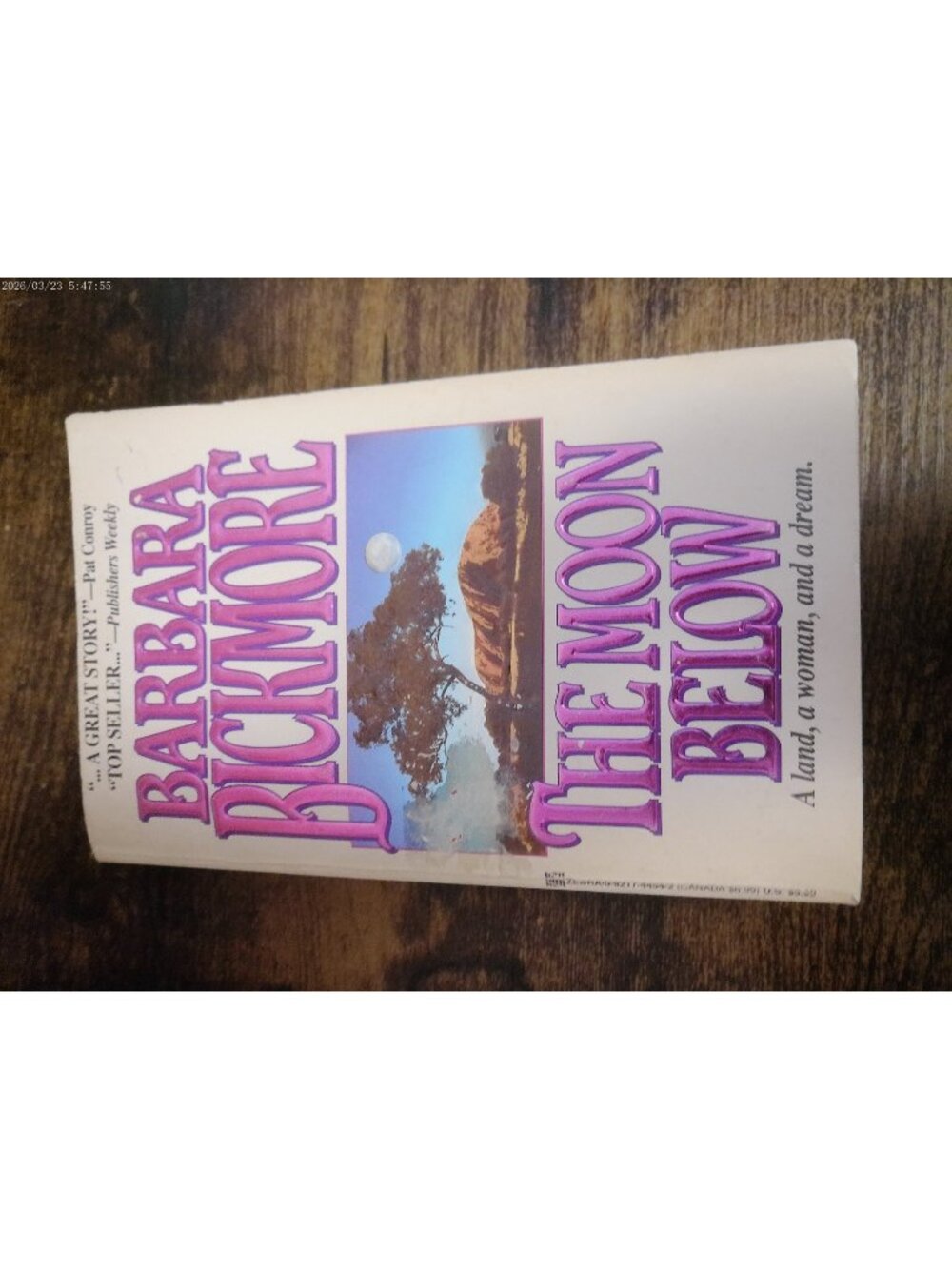The Moon Below - Barbara Bickmore